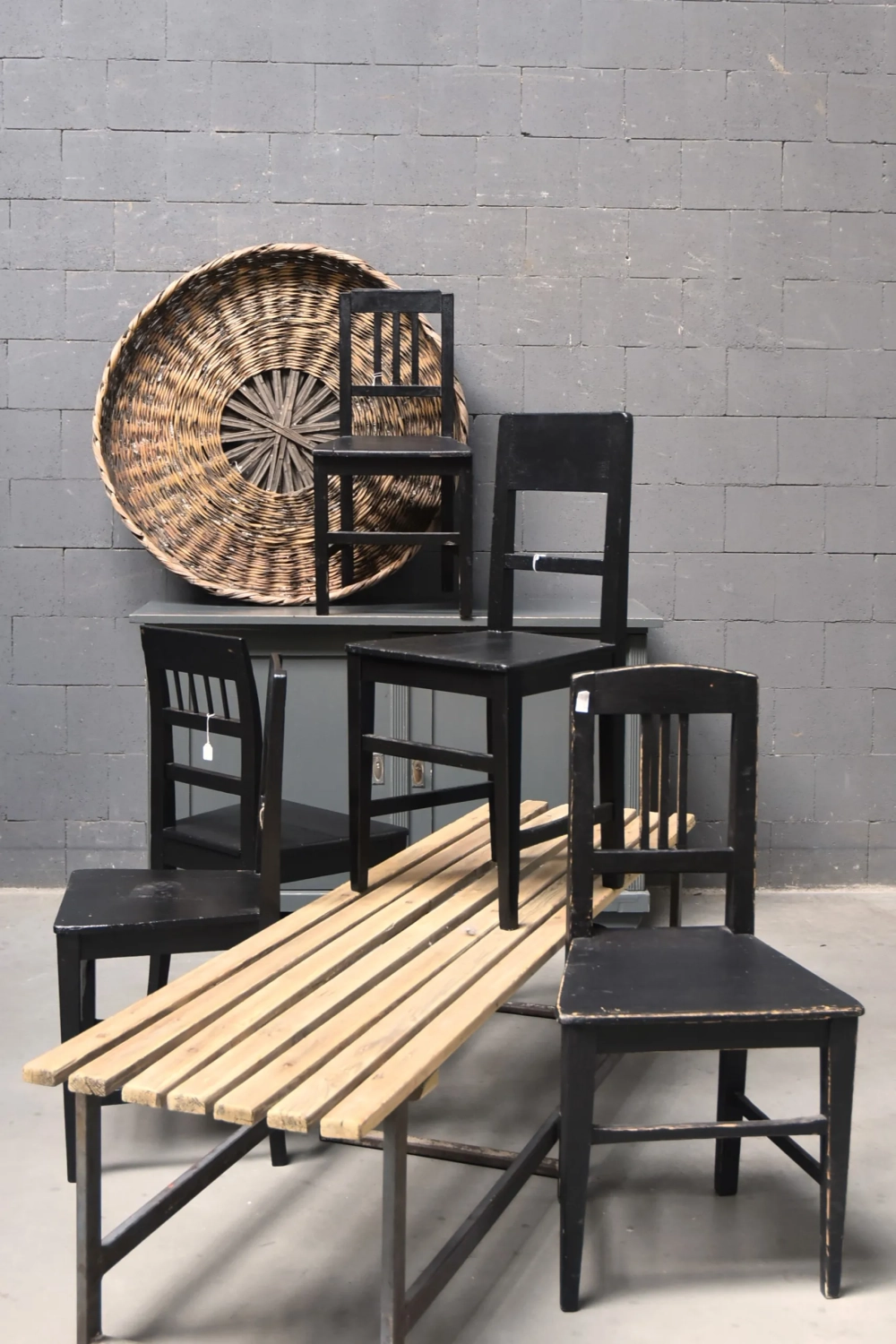 Houten stoel
