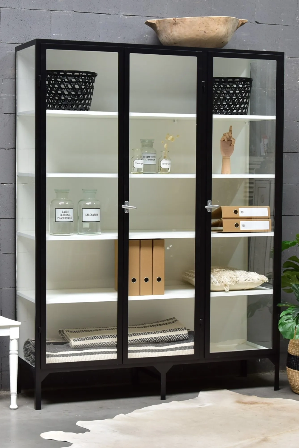 Apothekerskast Vitrine 3-9005