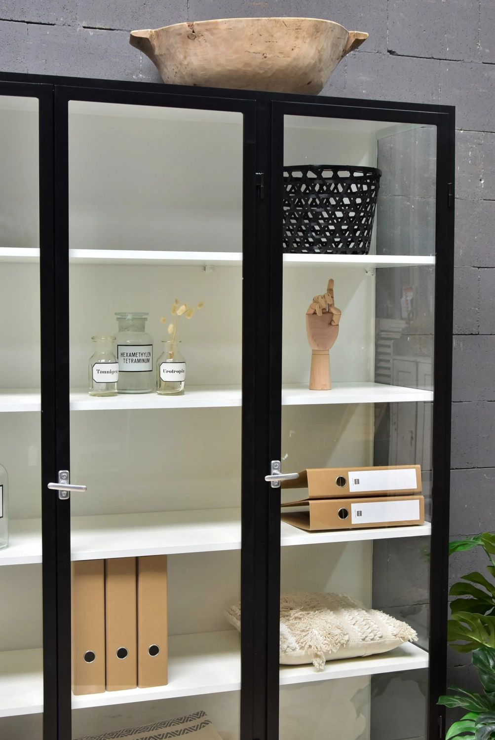 Apothekerskast Vitrine 3-9005