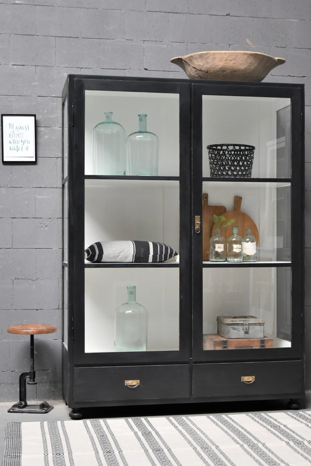 Vitrinekast Jean 2-9005