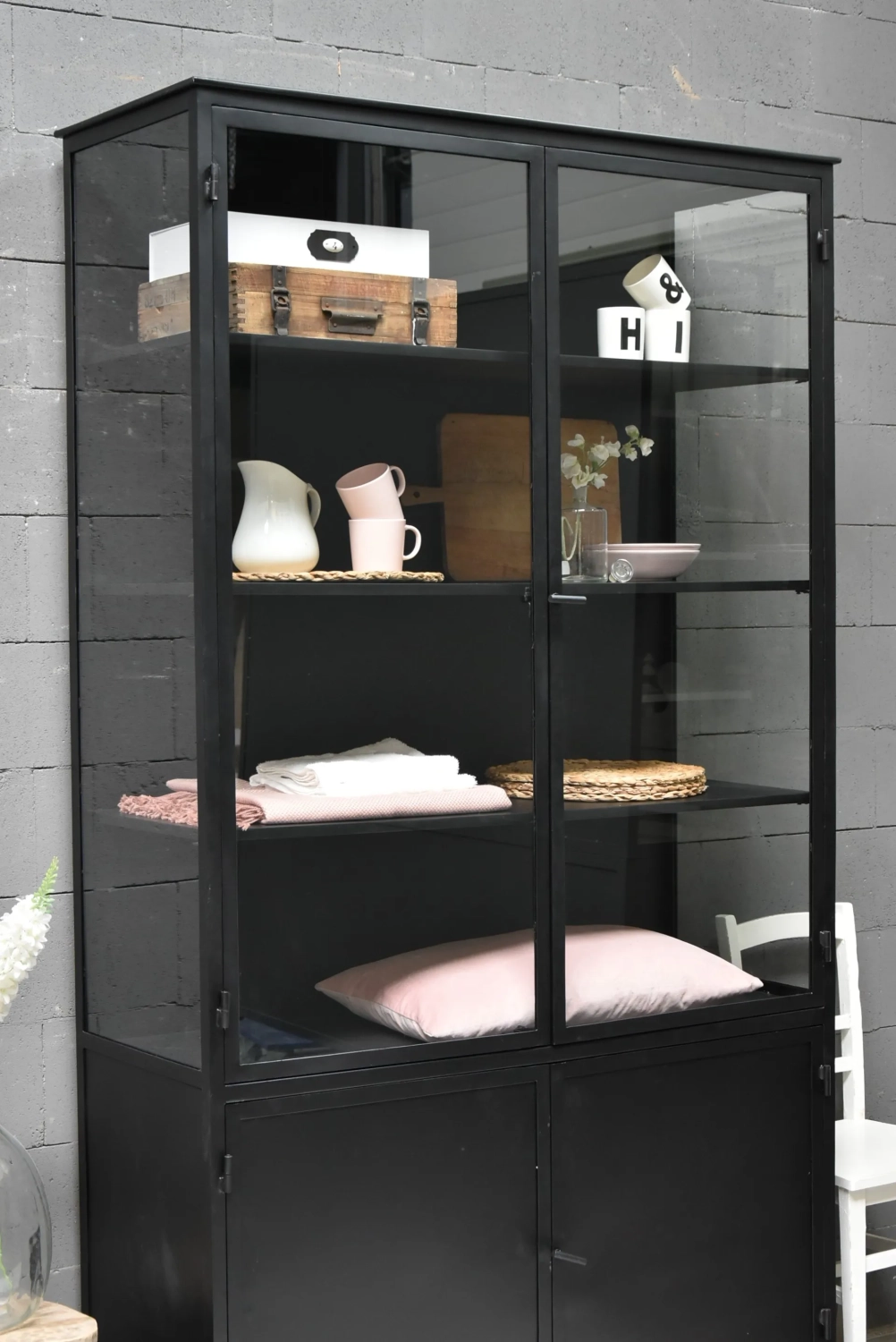 Apothekerskast Ilya Noir Grand