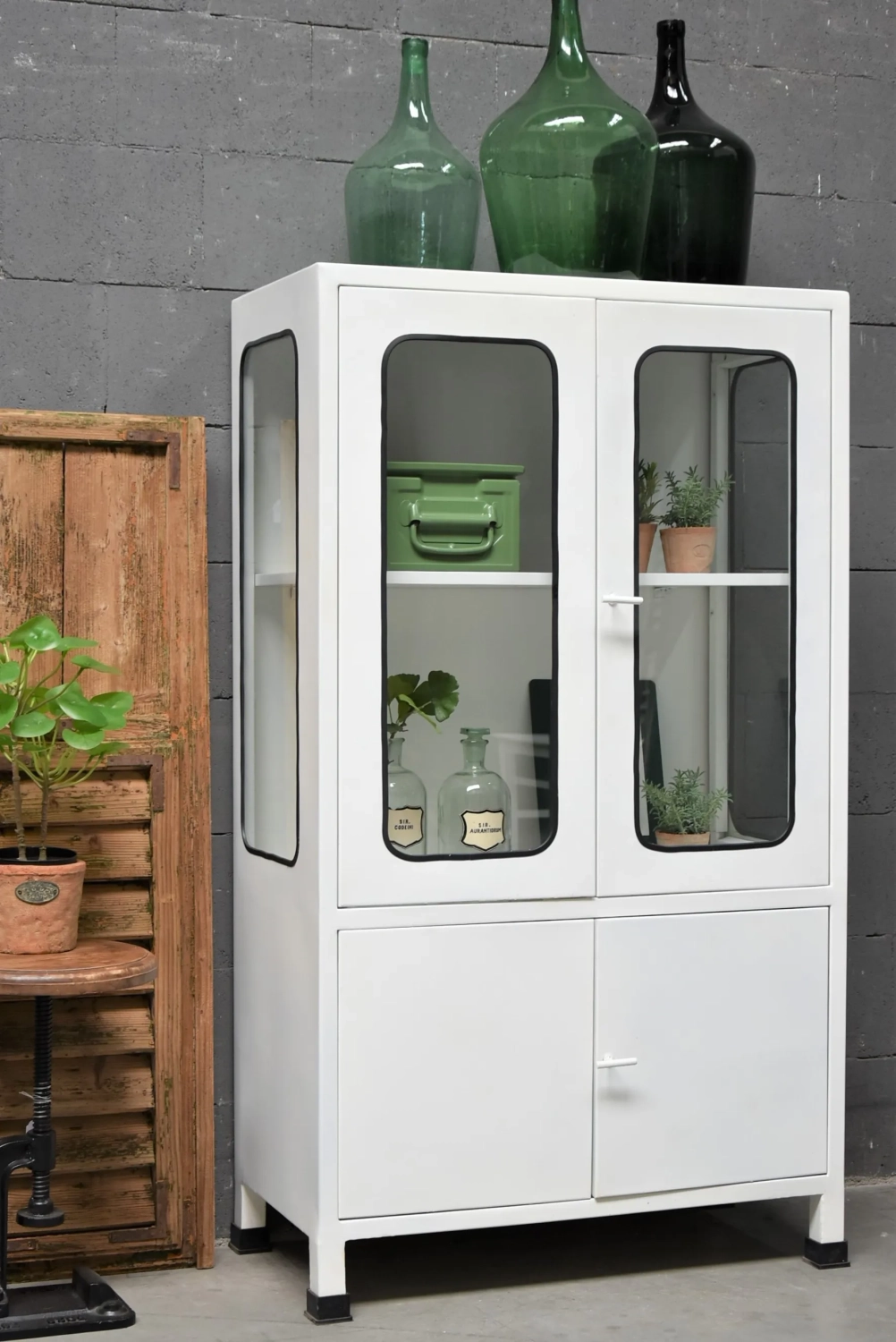 Apothekerskast Italo Petit Blanc