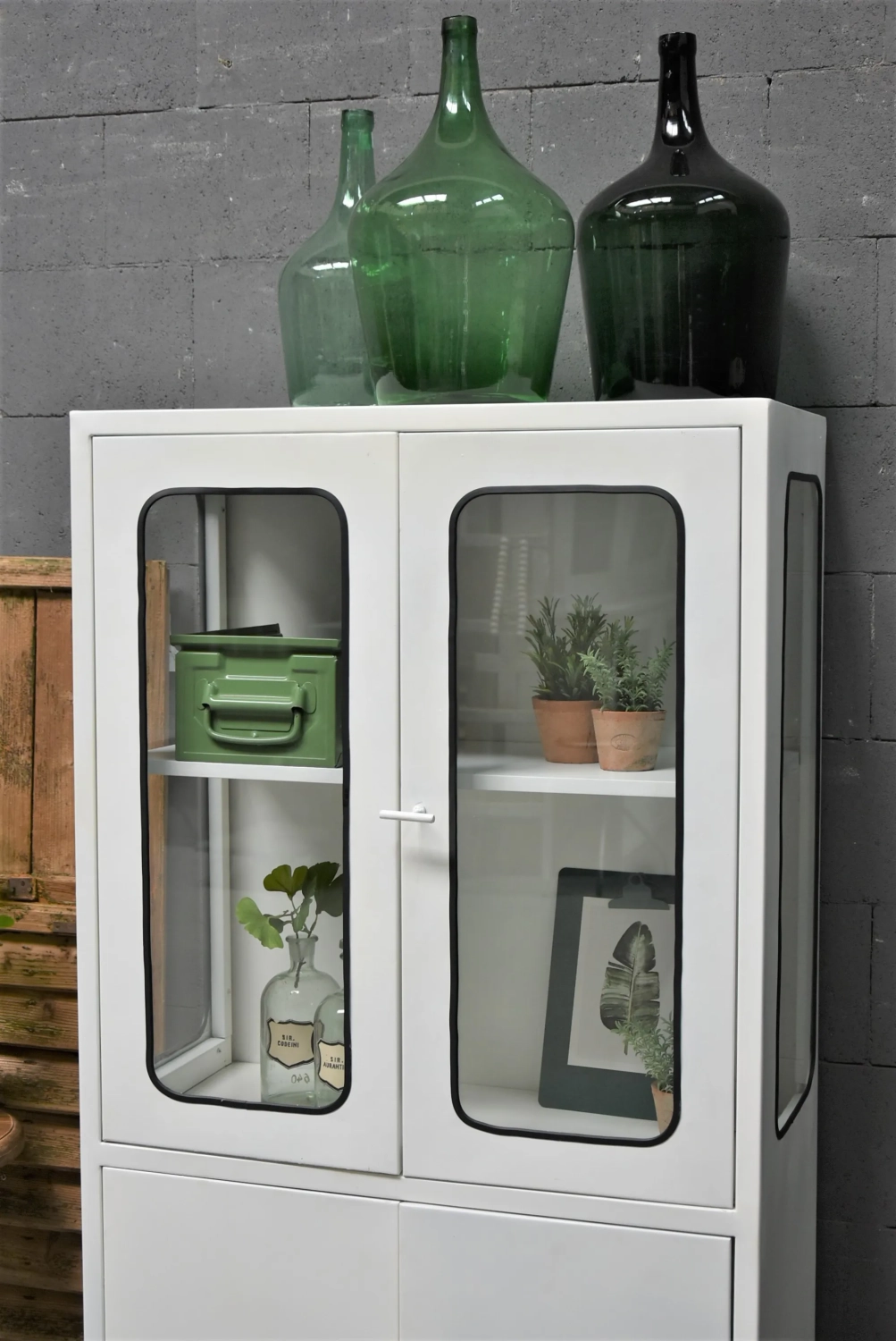 Apothekerskast Italo Petit Blanc