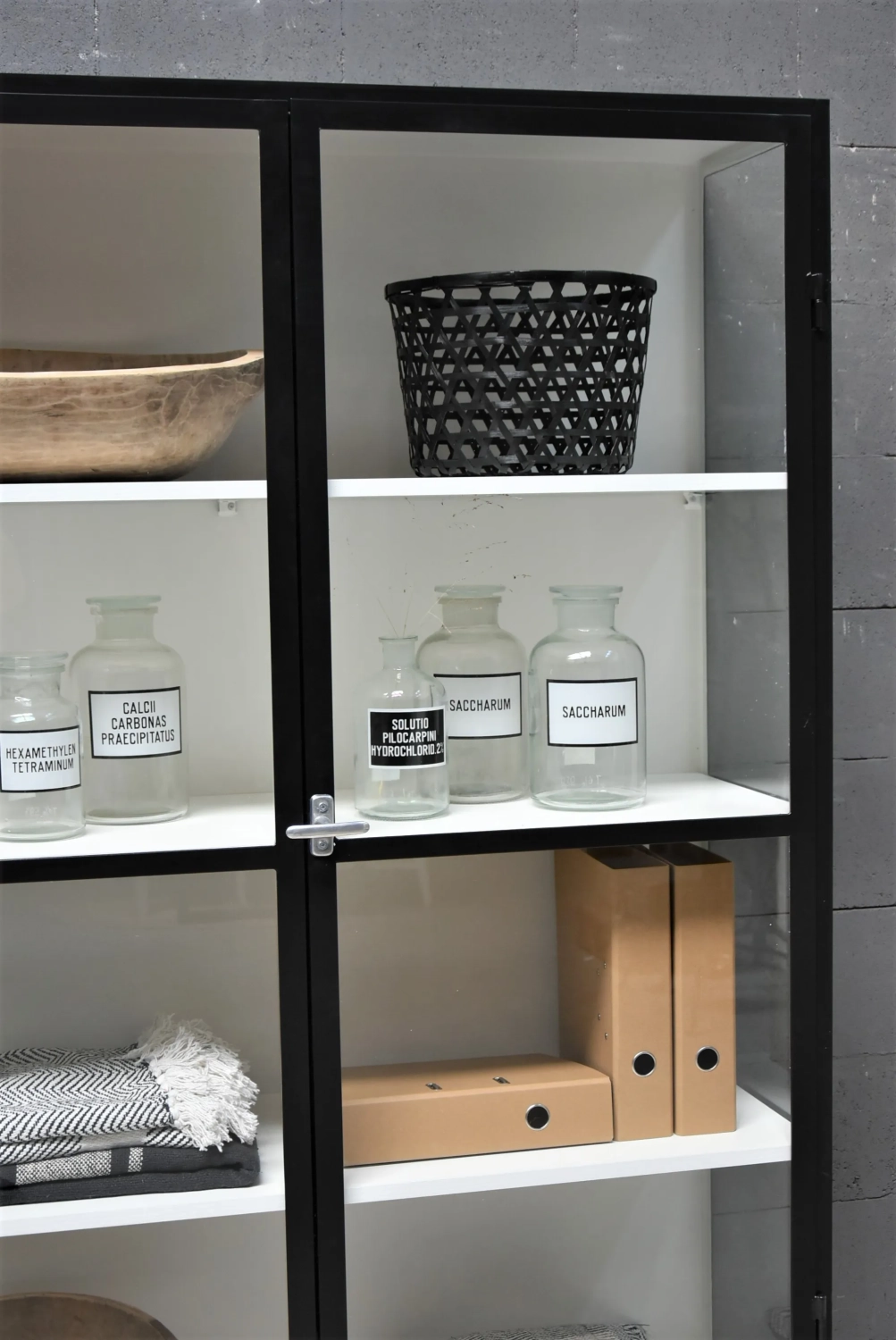 Apothekerskast Vitrine 2-9005