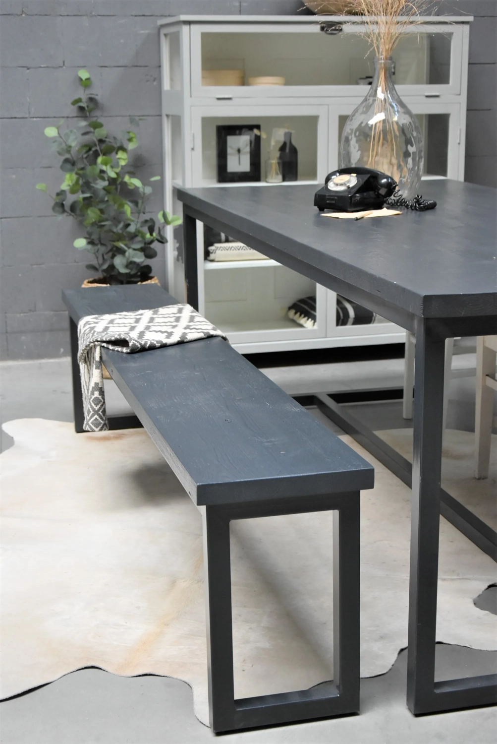 Stalen bank Iron-7021