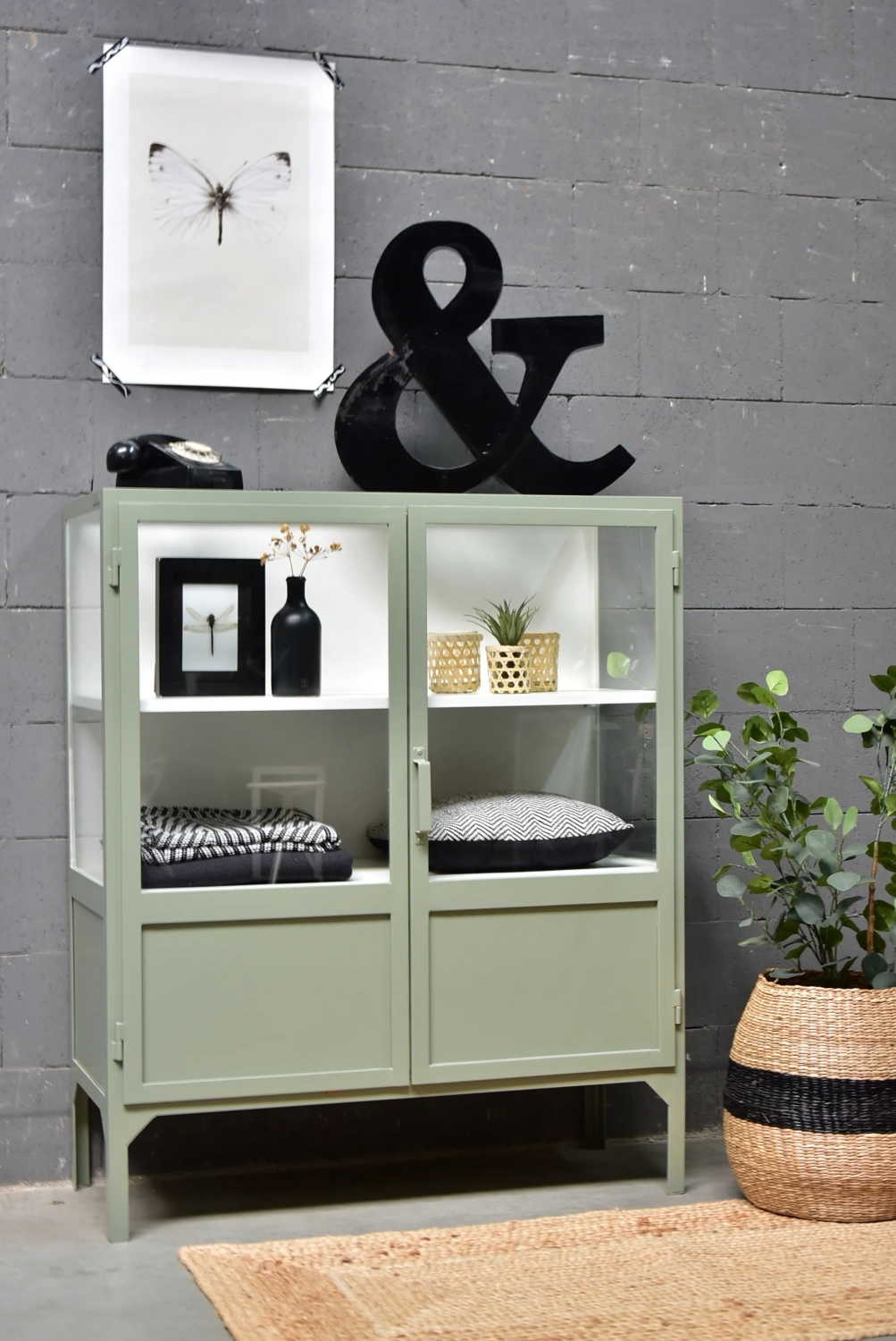 Apothekerskast Vitrine 2-7033