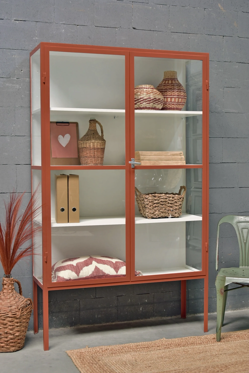Apothekerskast Vitrine 2-8004