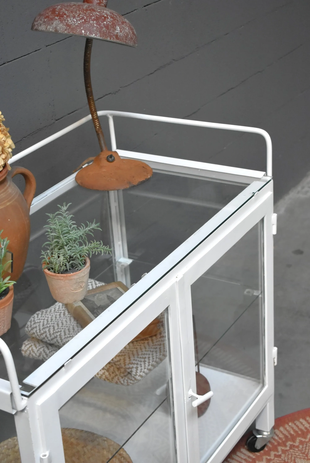 Trolley Roue Blanc