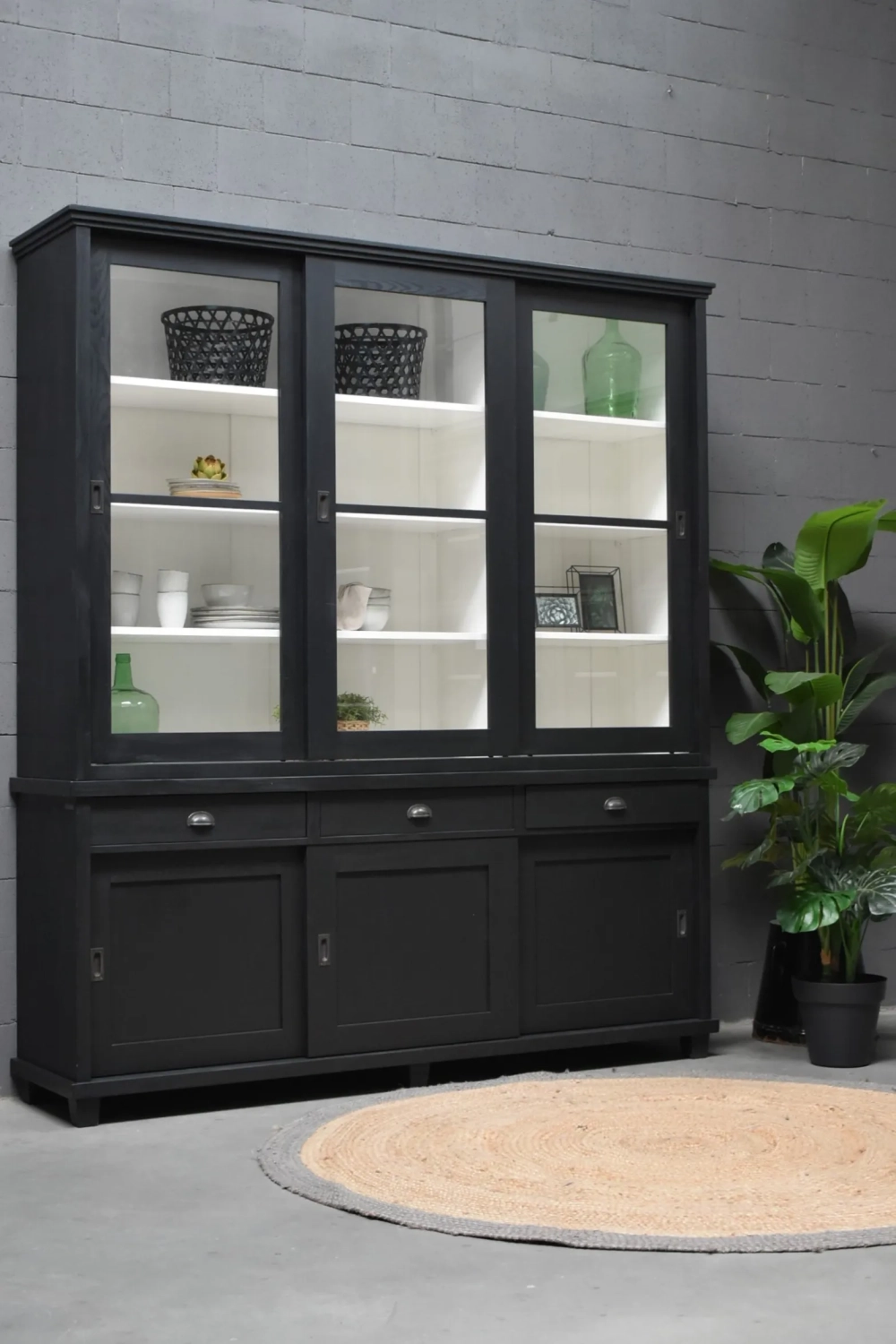 Vitrinekast Bordeaux 3-9005