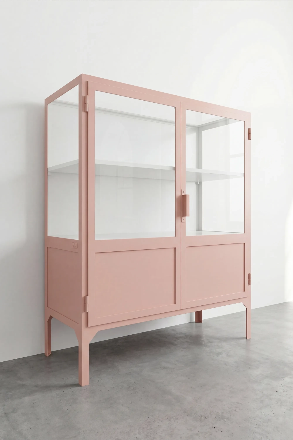 Apothekerskast Vitrine 2-Powder Peach