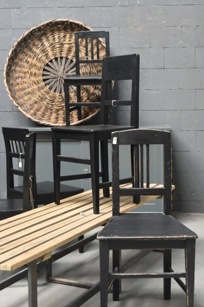 Houten stoel