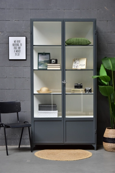 Apothekerskast Vitrine 2-7043