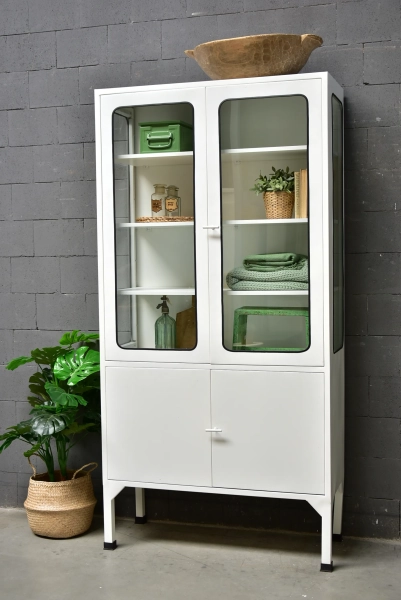 Apothekerskast Retro Pierre Deux Blanc