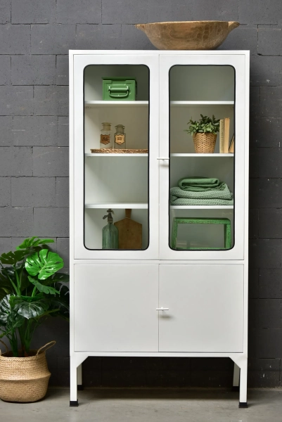Apothekerskast Retro Pierre Deux Blanc