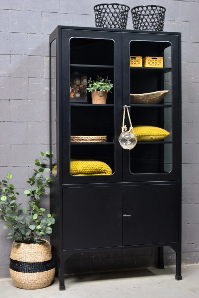 Apothekerskast Retro Pierre Deux Noir