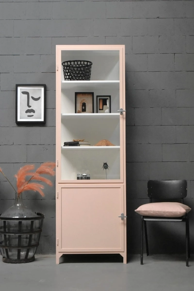 Apothekerskast Demi 1-Powder Peach