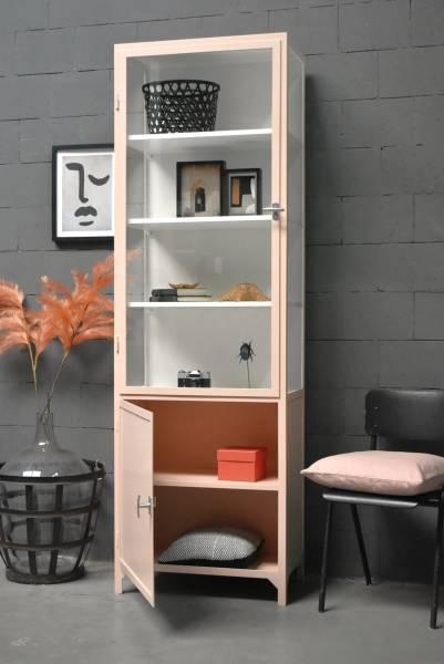 Apothekerskast Demi 1-Powder Peach