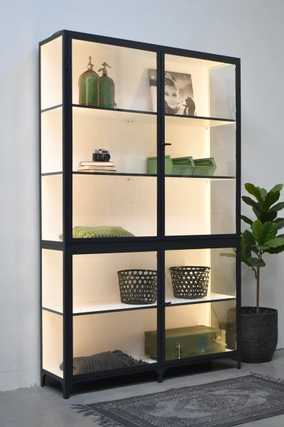 Apothekerskast Vitrine 2-7021 LED