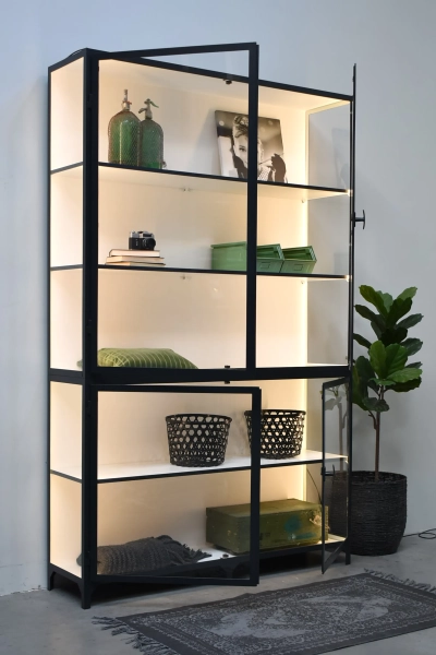 Apothekerskast Vitrine 2-7021 LED