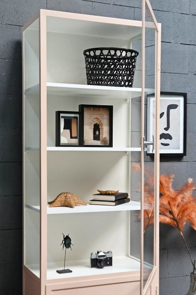 Apothekerskast Demi 1-Powder Peach