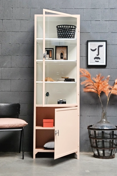 Apothekerskast Demi 1-Powder Peach