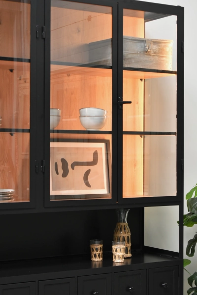 Apothekerskast Fio 5-9005 Oak LED