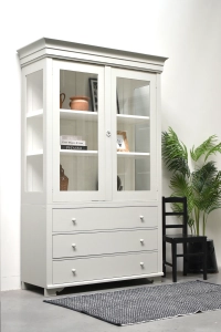 Zweedse vitrinekast 2-7032