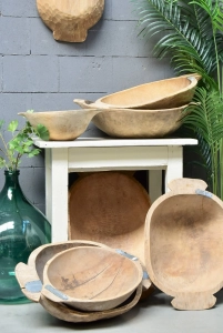 Houten trog S