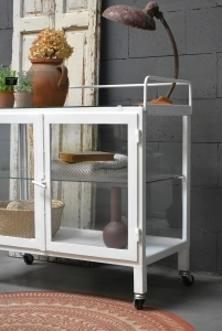 Trolley Roue Blanc
