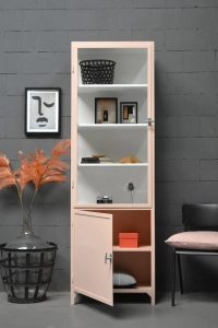 Apothekerskast Demi 1-Powder Peach