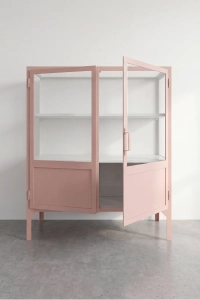 Apothekerskast Vitrine 2-Powder Peach