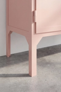 Apothekerskast Vitrine 2-Powder Peach