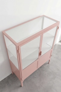 Apothekerskast Vitrine 2-Powder Peach